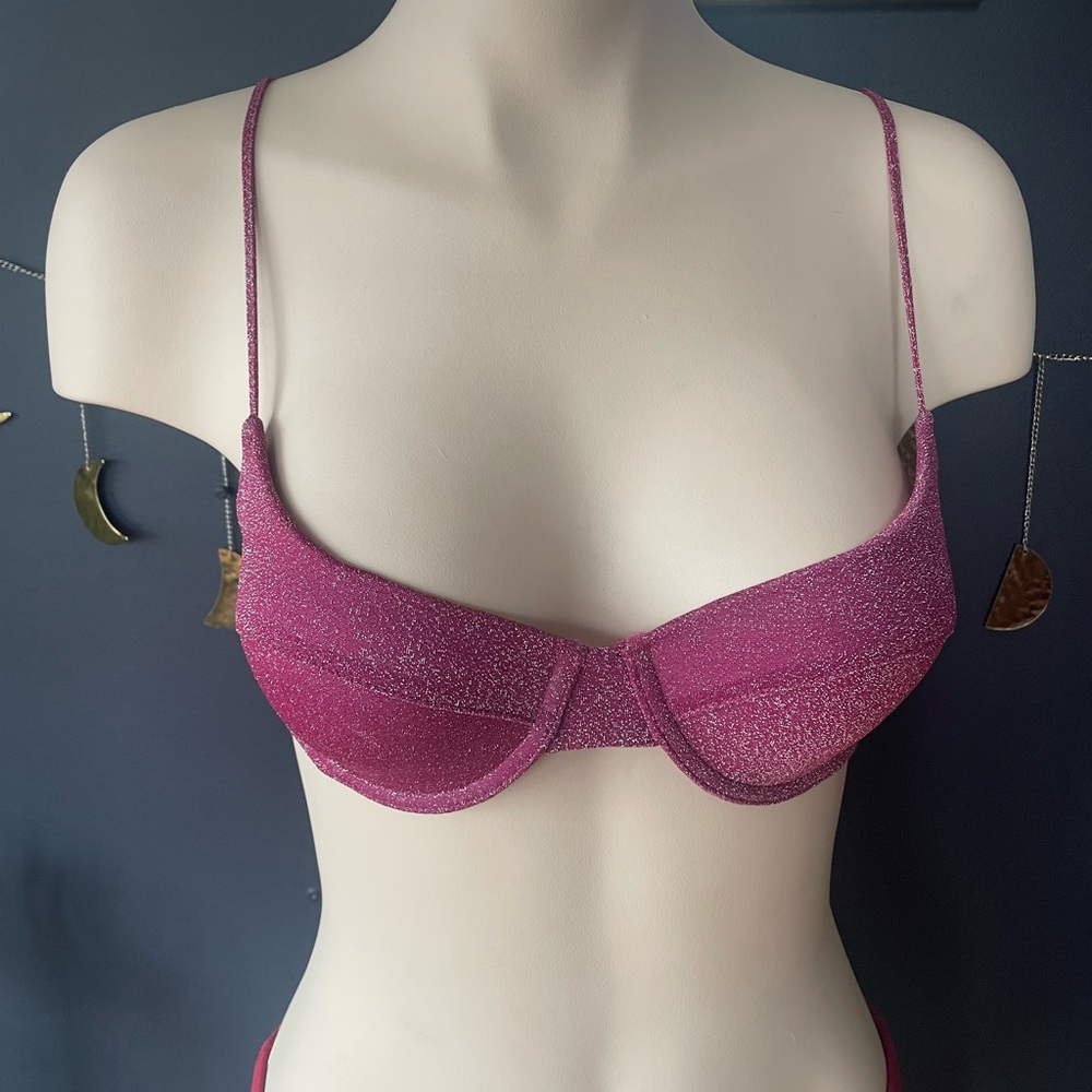 Triangle bikini top